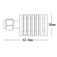 10W SMA-J rf Dummy Load, 50 ohm,DC-3GHz & DC to 6GHz