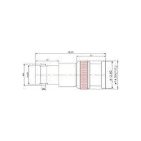 2Watt BNC RF attenuator,DC to 6GHz,50 Ohm,1-40db.