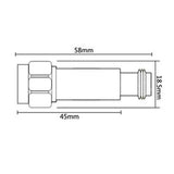 2Watt N-J.K Connector Type Coaxial RF Attenuator DC to 3.0GHz,50 Ohm,1-40db