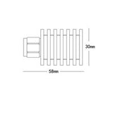 PL259 Male Plug Dummy Load,UHF dummy load, DC to 1.0GHz, 50 Ohm