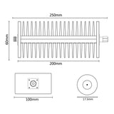 150Watt N-JK RF attenuator,DC to 3GHz,50 Ohm,1-50db.